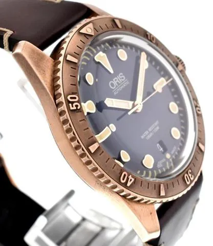 Oris Carl Brashear 01 733 7720 3185 42mm Bronze Blue 3