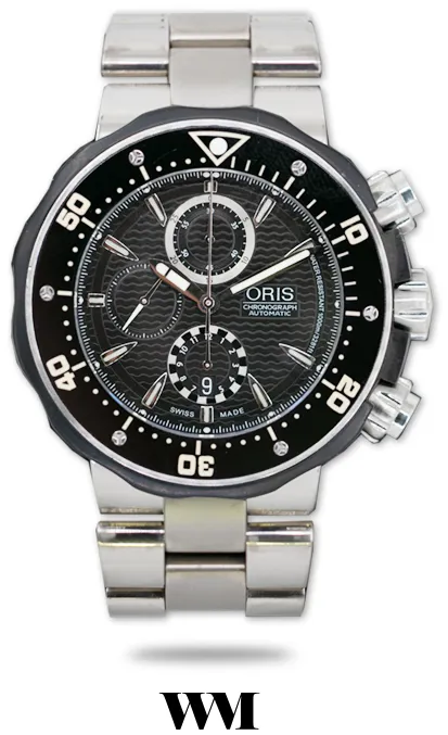 Oris ProDiver 01 674 7630 7154-Set 51mm Ceramic Black