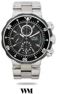 Oris ProDiver 01 674 7630 7154-Set 51mm Titanium Black