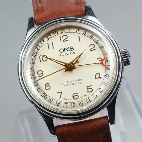 Oris 302-7285B 31mm Stainless steel Champagne