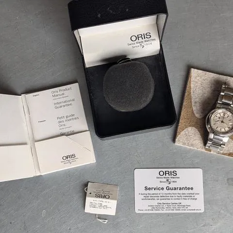 Oris 645 7496 40 61 40mm Stainless steel White 3