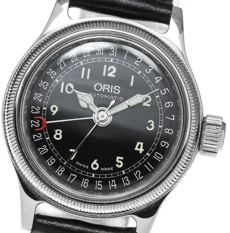 Oris 7464 28mm Stainless steel Black