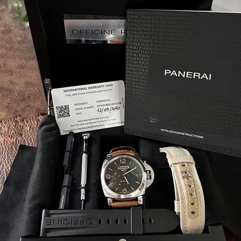 Panerai Luminor 1950 PAM 00533 44mm Stainless steel Black