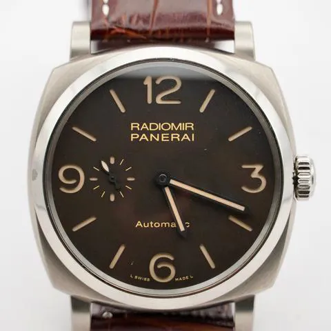 Panerai Radiomir 1940 3 Days Automatic PAM 00619 45mm Titanium Brown