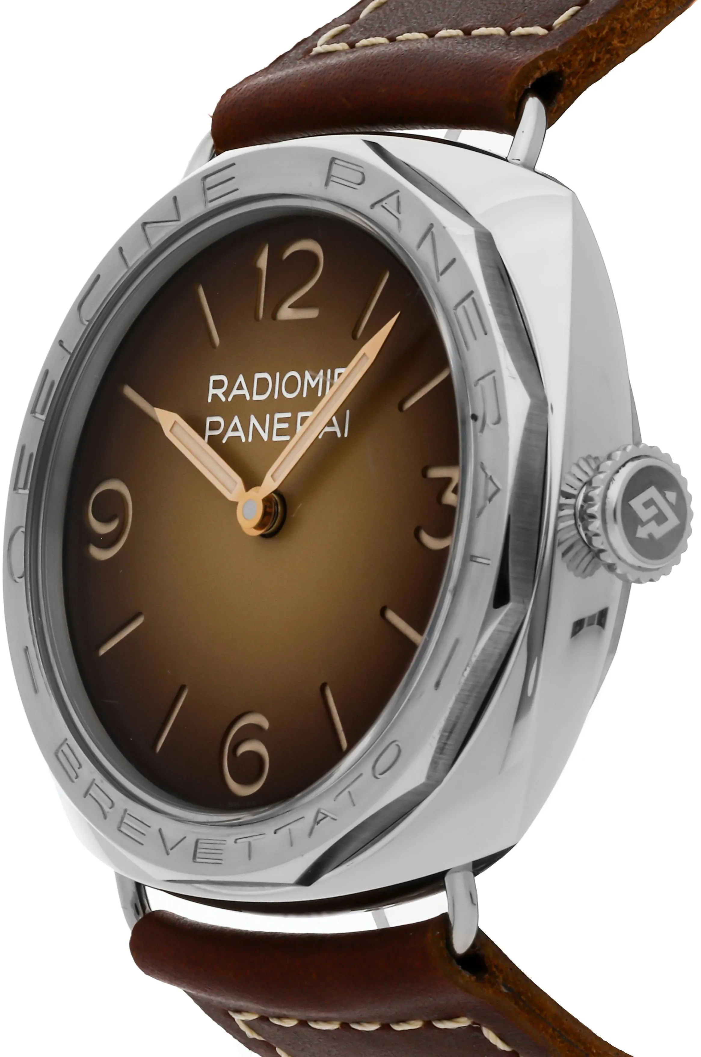 Panerai Radiomir PAM 00687 47mm Stainless steel Brown 1