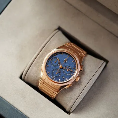 Parmigiani Fleurier Tonda PFC915-2020001-200182 42mm Rose gold Blue