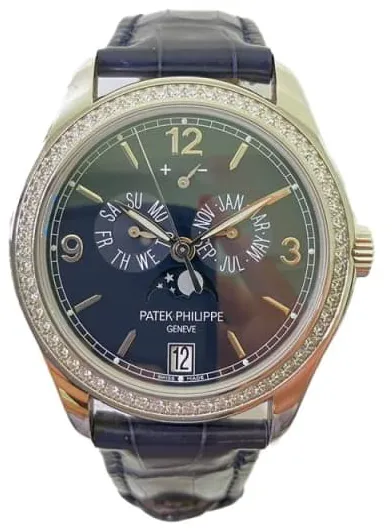 Patek Philippe Annual Calendar 5147G-001 39mm White gold Blue