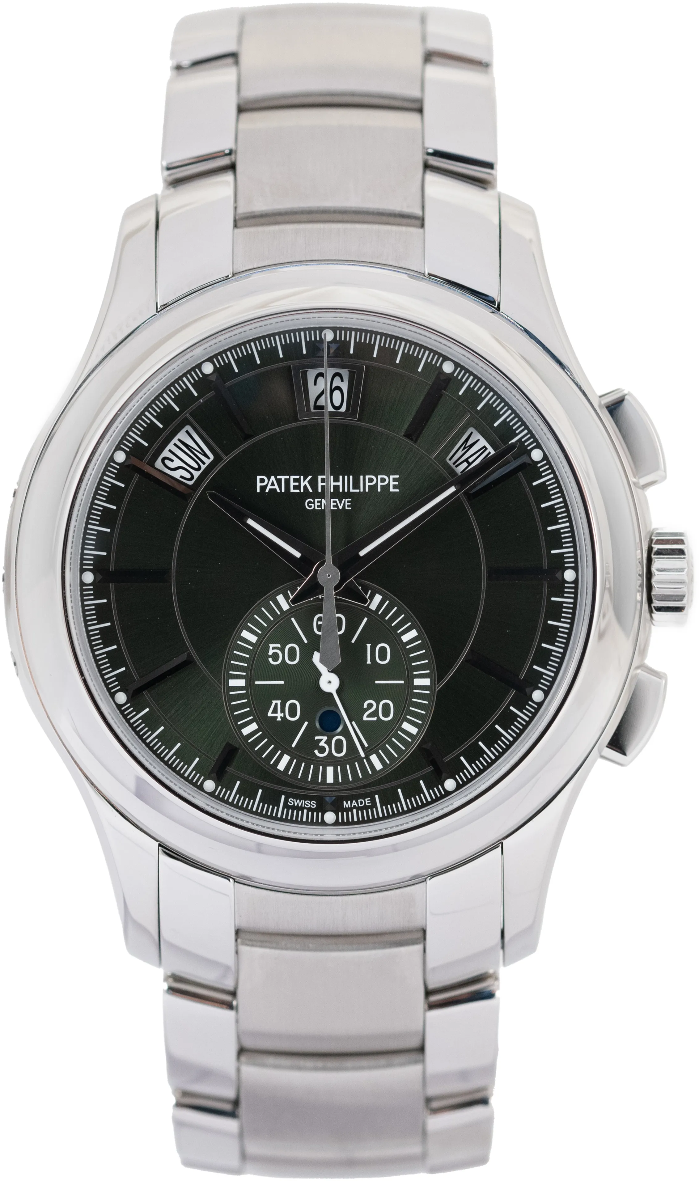 Patek Philippe Annual Calendar Chronograph 5905/1A-001 42mm Stainless steel Green