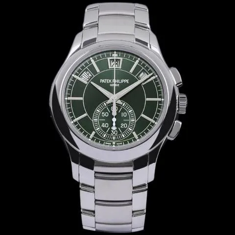 Patek Philippe Annual Calendar Chronograph 5905/1A-001 42mm Stainless steel Green