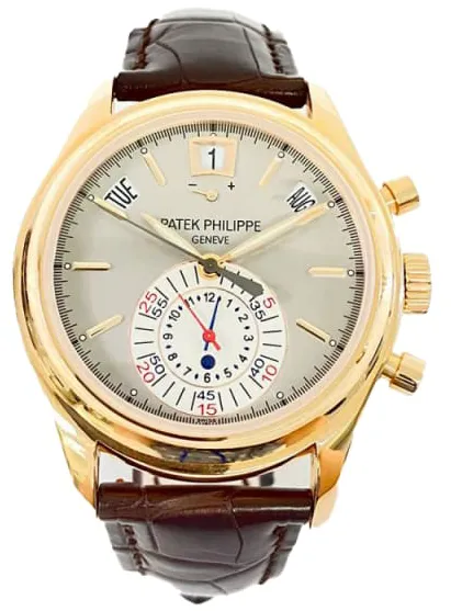 Patek Philippe Annual Calendar Chronograph 5960R-001 40.5mm Rose gold Gray