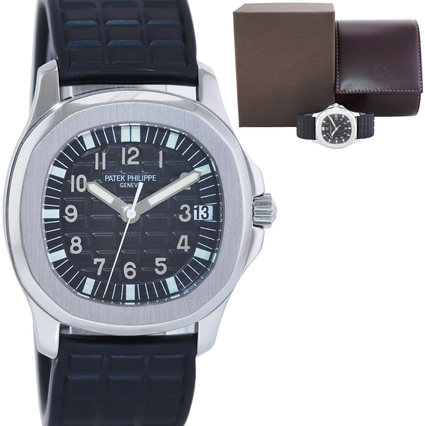 Patek Philippe Aquanaut 5066/1 36mm Stainless steel Black