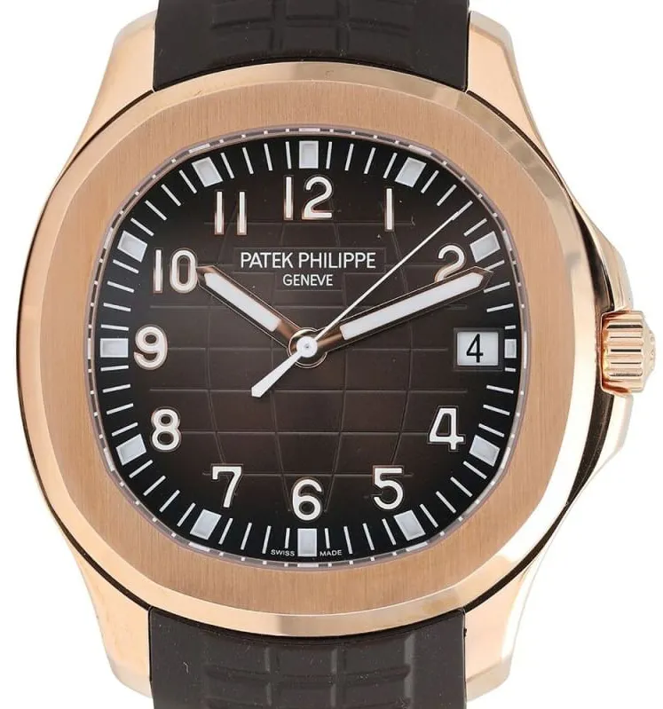 Patek Philippe Aquanaut 5167R-001 40.8mm Rose gold Brown