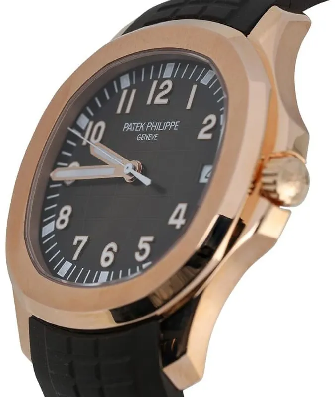 Patek Philippe Aquanaut 5167R-001 40.8mm Rose gold Brown 1