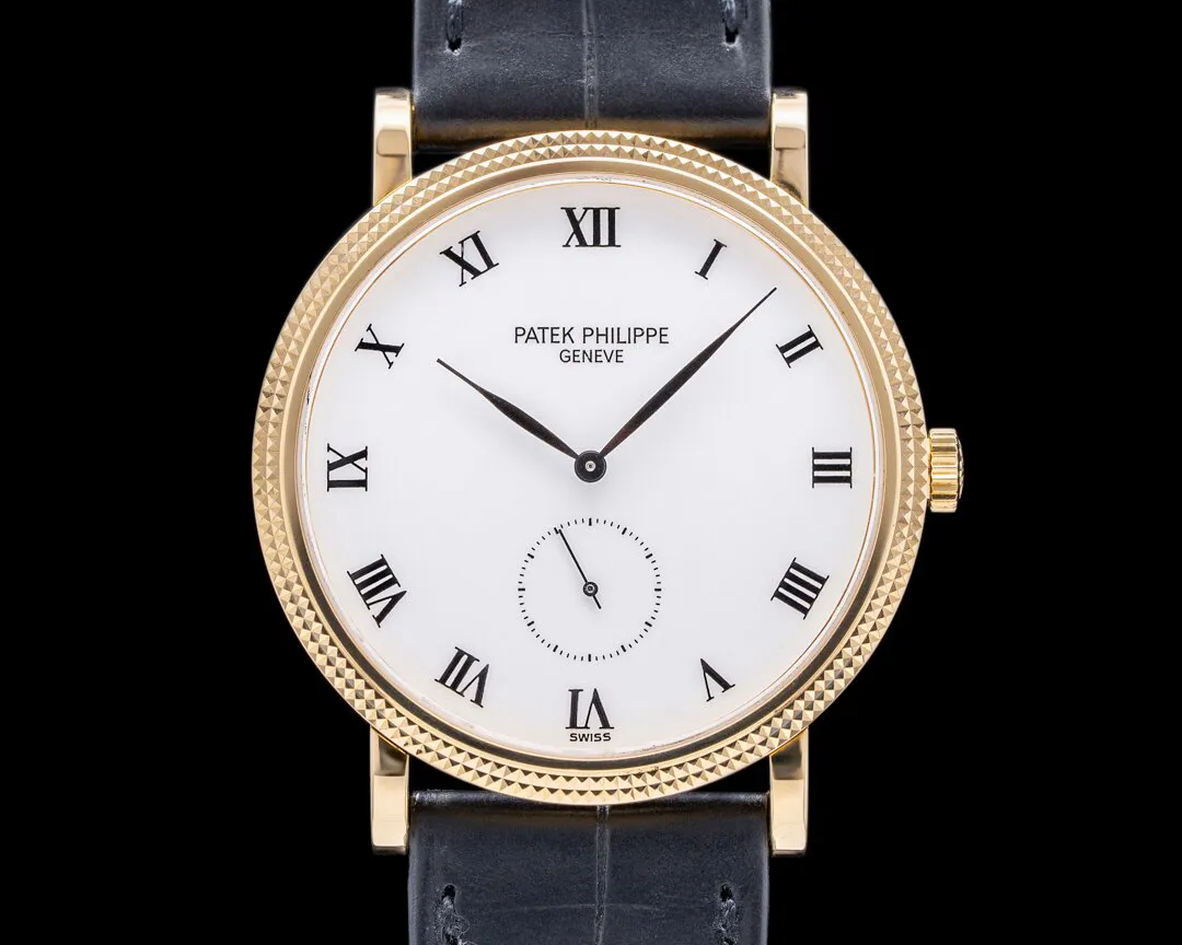 Patek Philippe Calatrava 3919J-001 33mm Yellow gold White