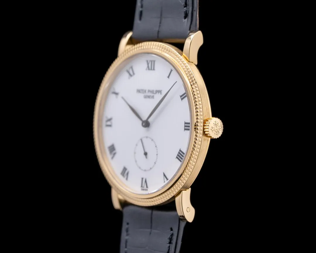 Patek Philippe Calatrava 3919J-001 33mm Yellow gold White 2