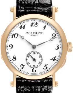 Patek Philippe Calatrava 3960 18k yellow gold White