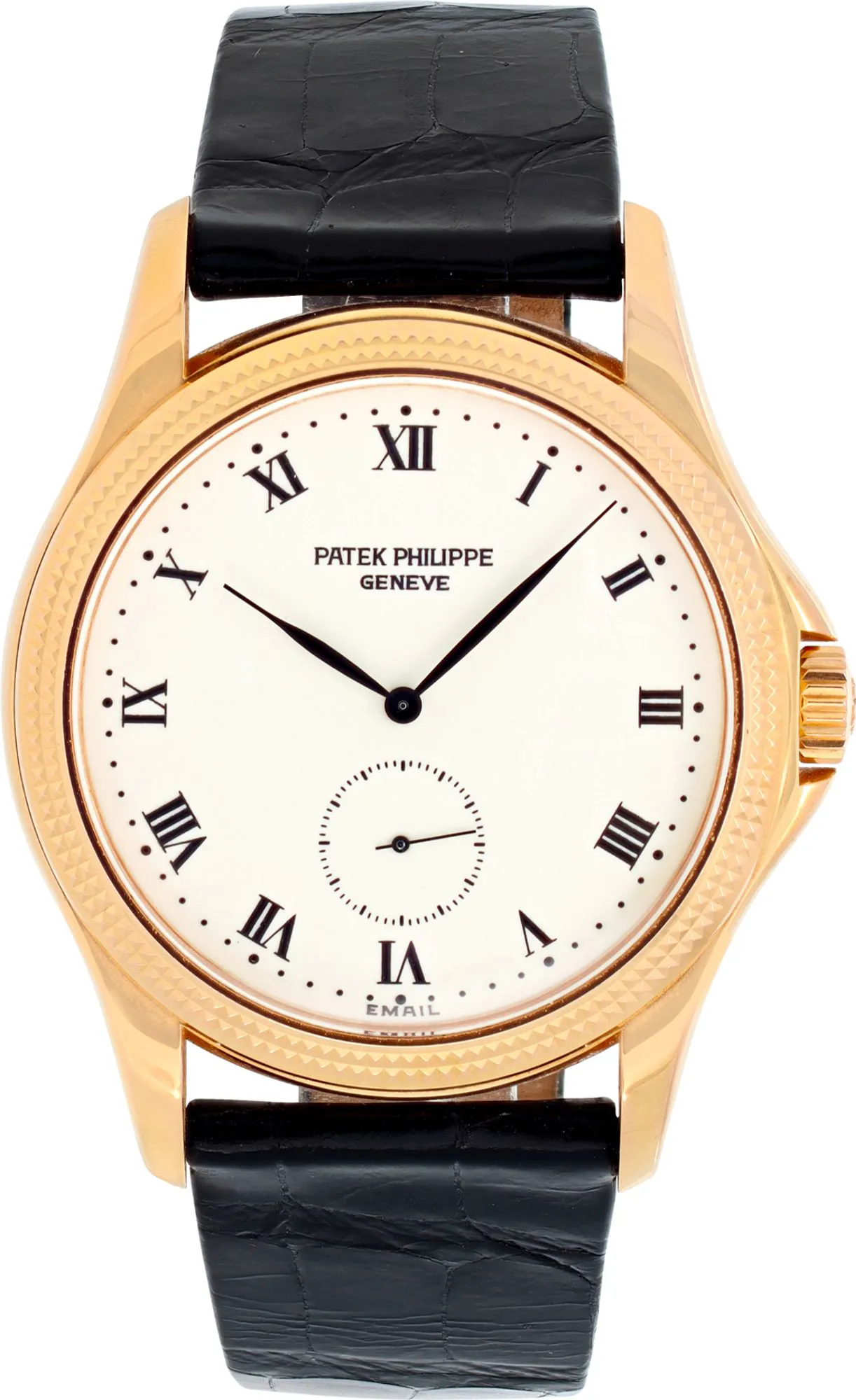 Patek Philippe Calatrava 5115R-001 35mm Rose gold and 18k rose gold White