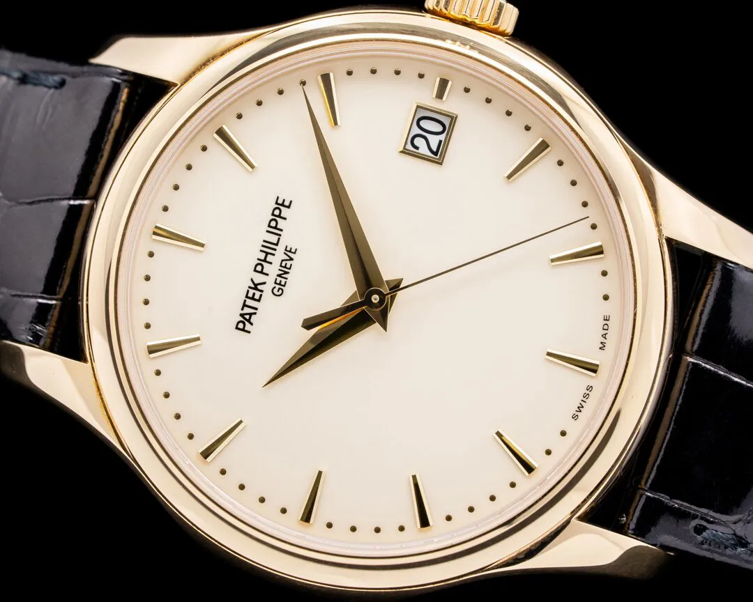 Patek Philippe Calatrava 5227J-001 39mm Yellow gold Ivory 6