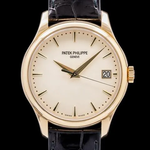 Patek Philippe Calatrava 5227J-001 39mm Yellow gold Ivory