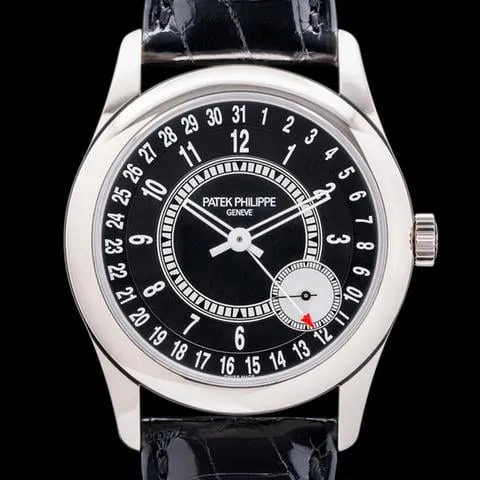 Patek Philippe Calatrava 6006G-001 39mm White gold Black