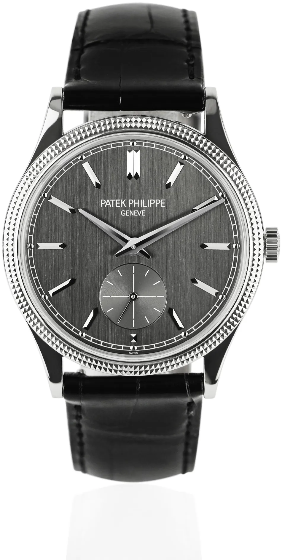 Patek Philippe Calatrava 6119G-001 39mm White gold Gray