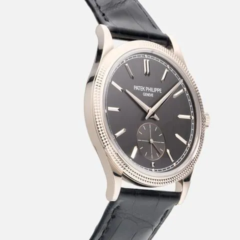 Patek Philippe Calatrava 6119G-001 39mm White gold Gray 3