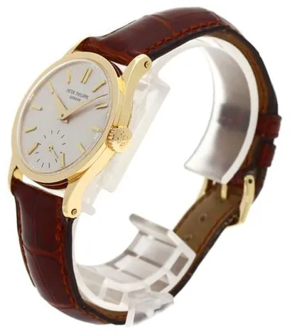 Patek Philippe Calatrava 96 30mm Yellow gold Silver