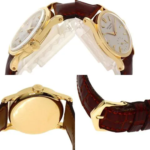 Patek Philippe Calatrava 96 30mm Yellow gold Silver 3