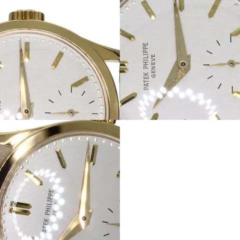 Patek Philippe Calatrava 96 30mm Yellow gold Silver 8