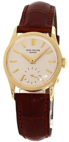 Patek Philippe Calatrava 96 30mm Yellow gold Silver 9