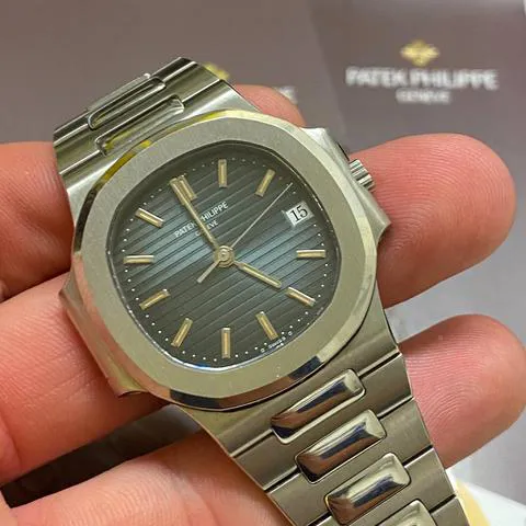 Patek Philippe Nautilus 3800 37mm Stainless steel Blue 2