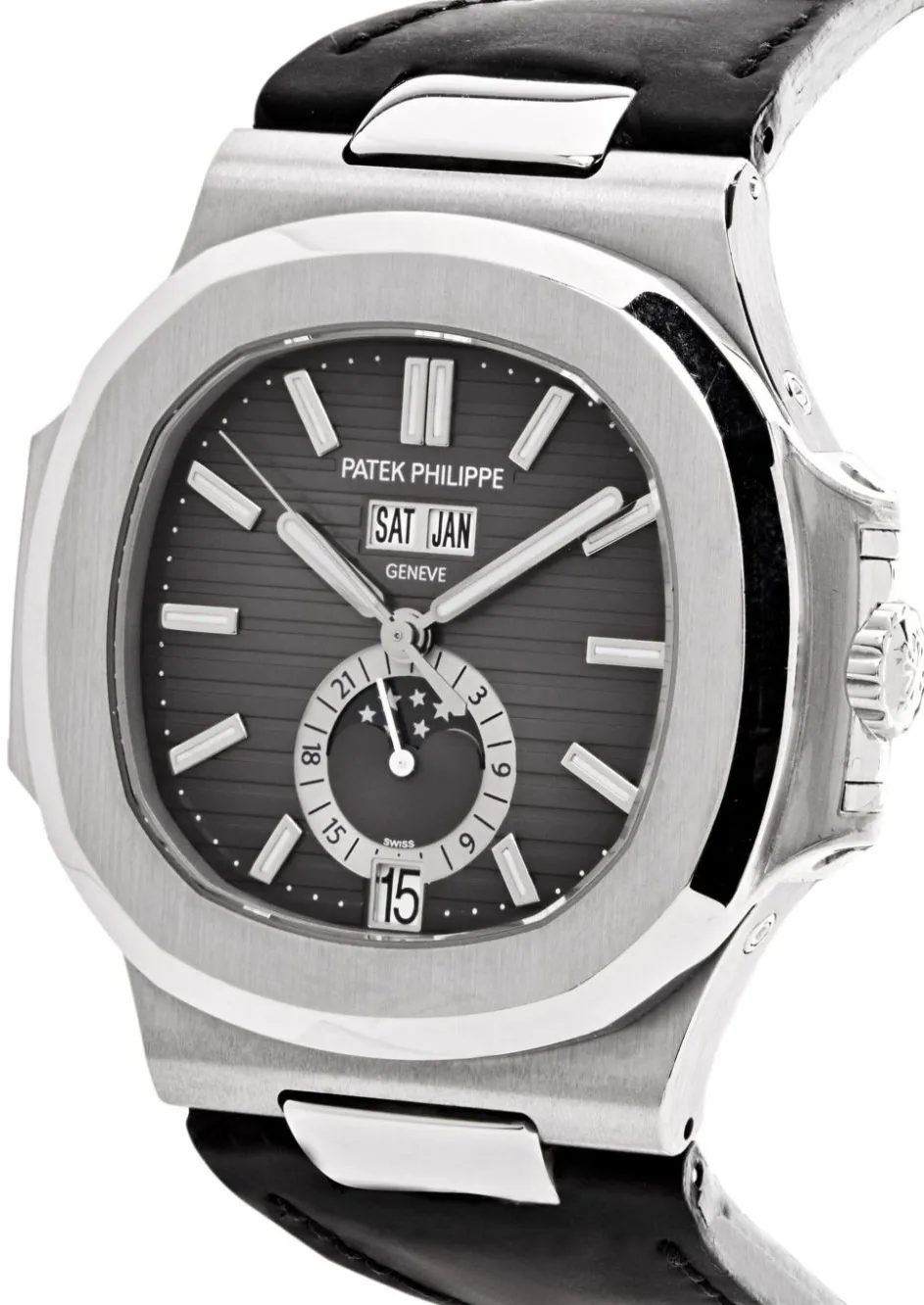 Patek Philippe Nautilus 5726A-001 40.5mm Stainless steel Black 1