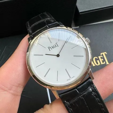 Piaget Altiplano G0A29112 38mm White gold Silver 2