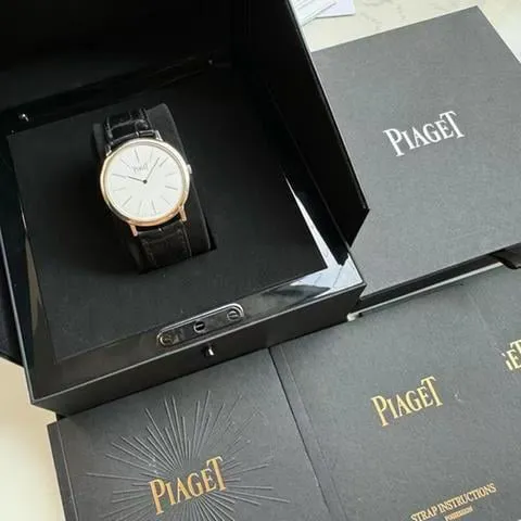 Piaget Altiplano G0A29112 38mm White gold Silver 6