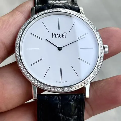 Piaget Altiplano G0A29112 38mm White gold Silver 3