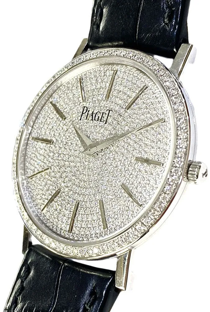 Piaget Altiplano G0A36128 34mm White gold Diamond 1