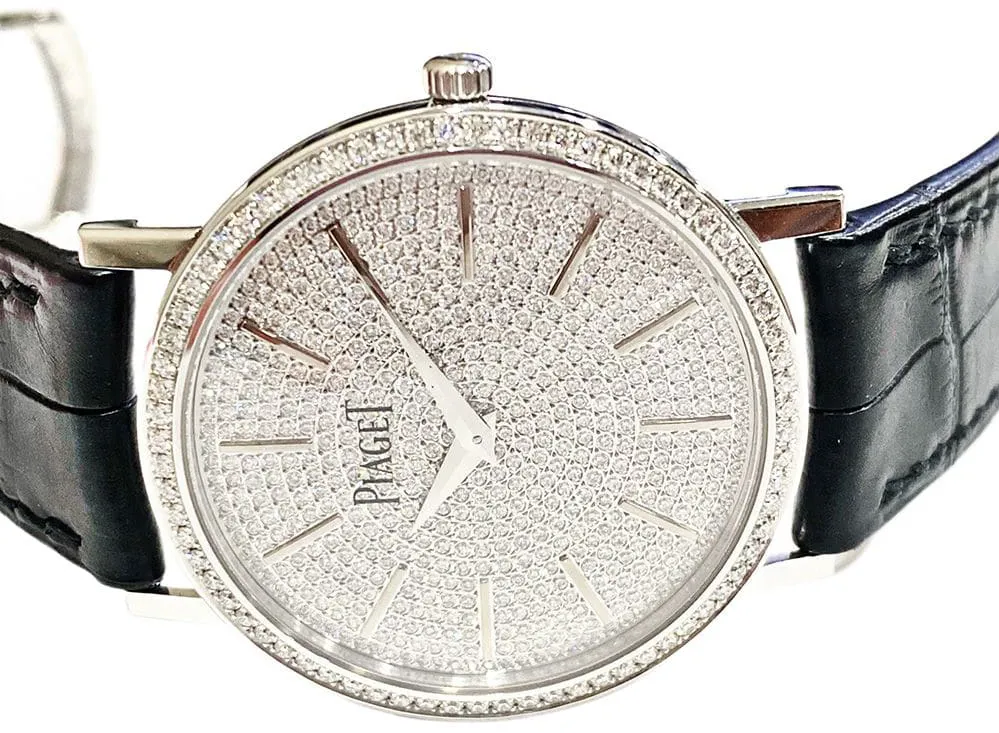 Piaget Altiplano G0A36128 34mm White gold Diamond 3