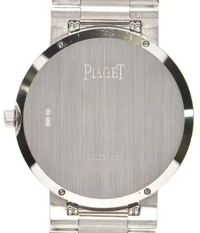 Piaget Dancer 84023 K81 31mm White gold Silver 1