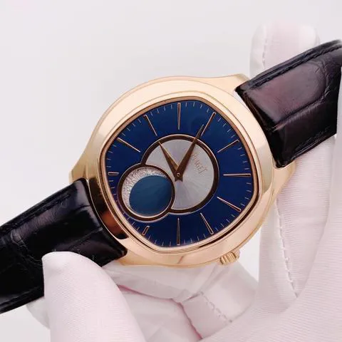 Piaget Emperador G0A34022 46.5mm Rose gold Blue 1