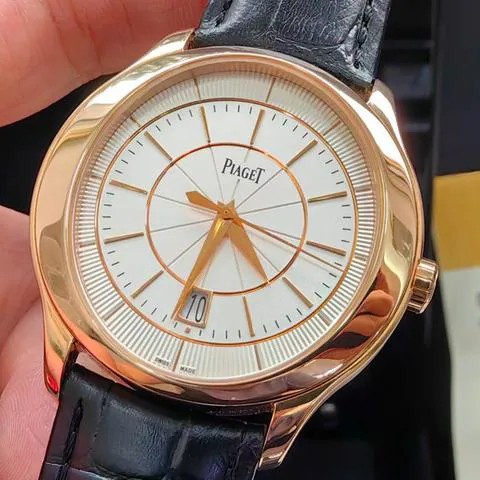 Piaget Gouverneur G0A37110 43mm Rose gold Silver 3