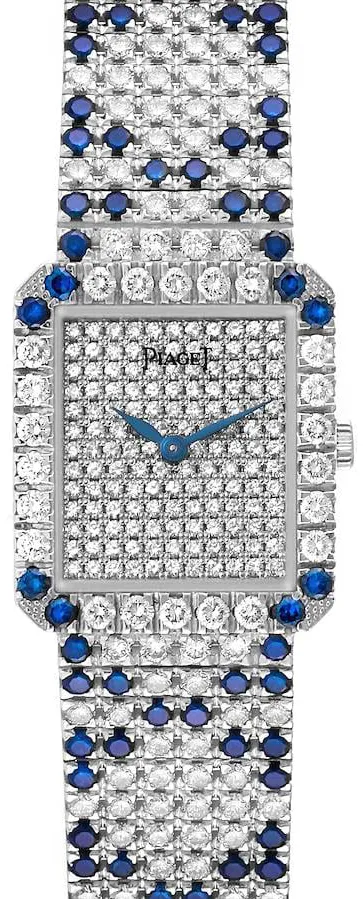 Piaget Protocole 83541 22.5mm White gold Diamond