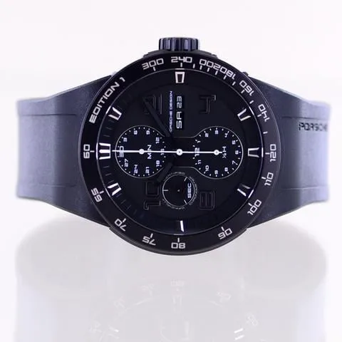 Porsche Design Flat Six 6341.13.44.1169 44mm Stainless steel Black 11