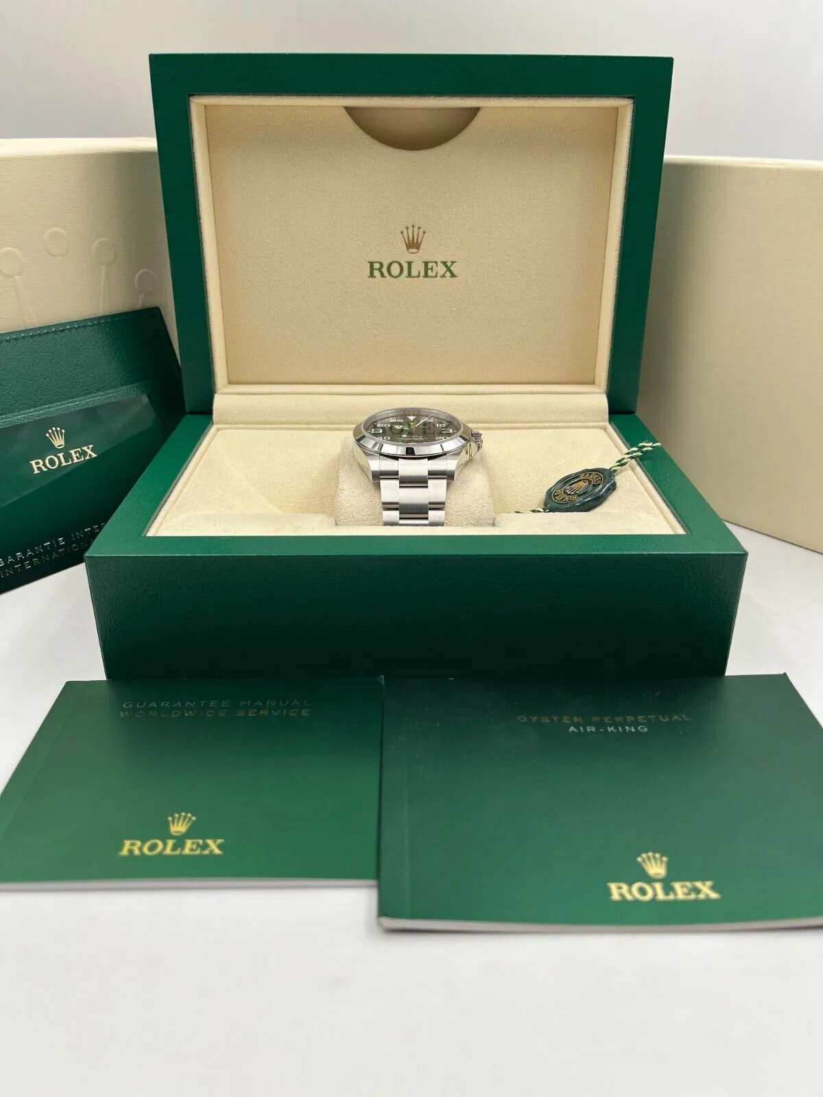 Rolex Air King 126900 40mm Stainless steel Black 2