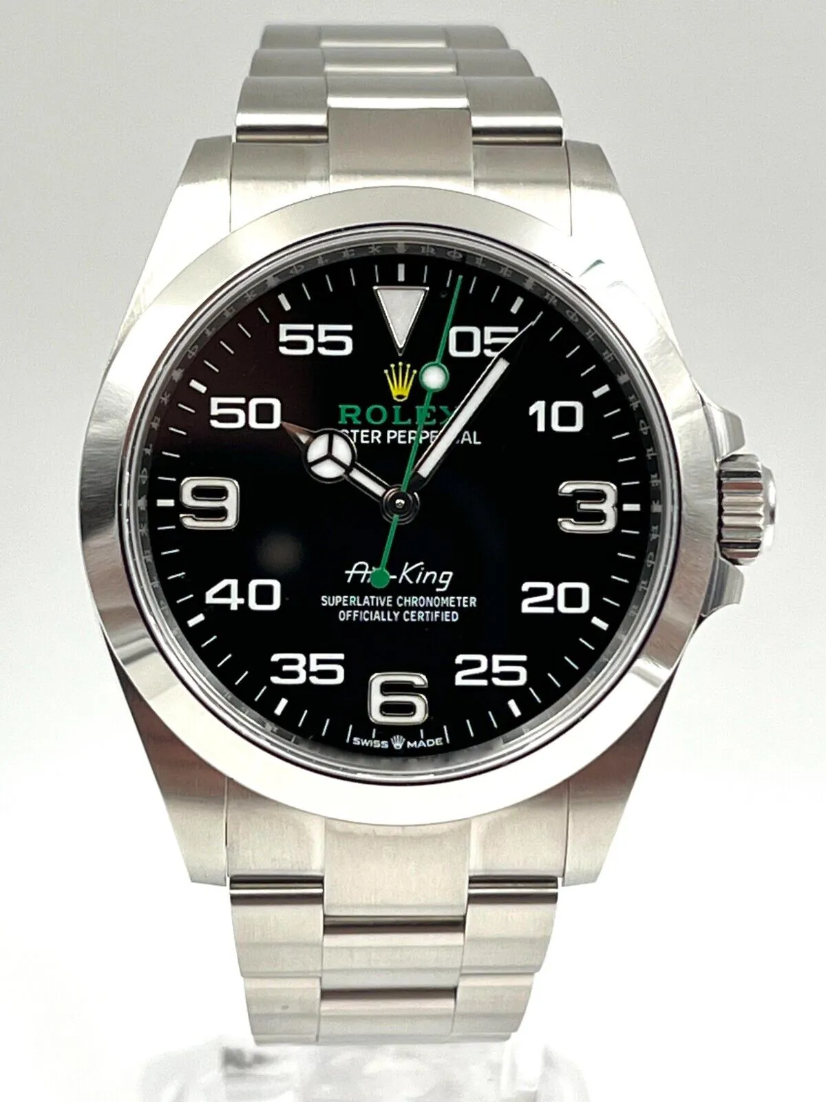 Rolex Air King 126900 40mm Stainless steel Black 7