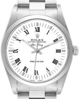 Rolex Air King 14000 Stainless steel White