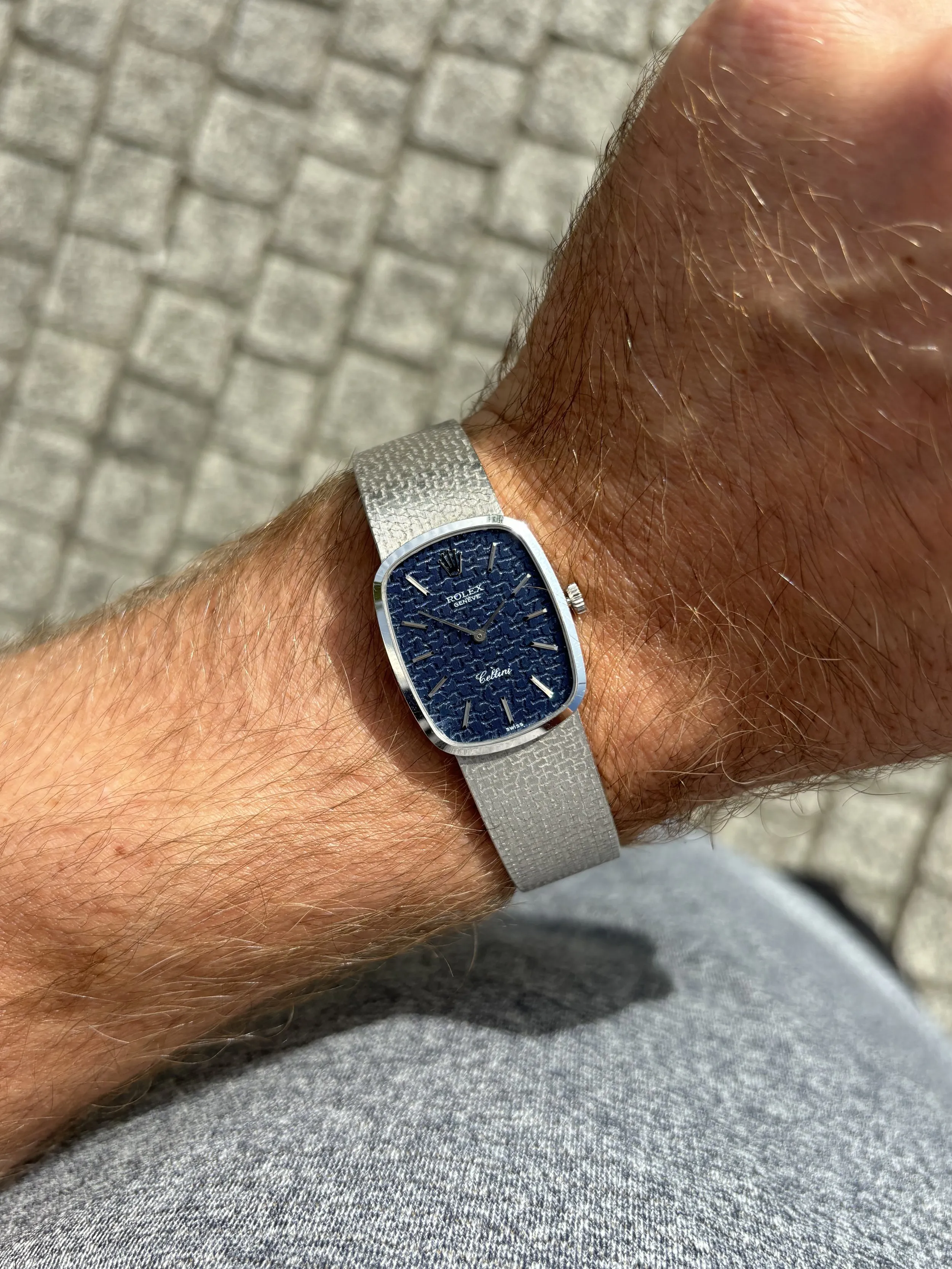 Rolex Cellini 4308 23mm Blue 11