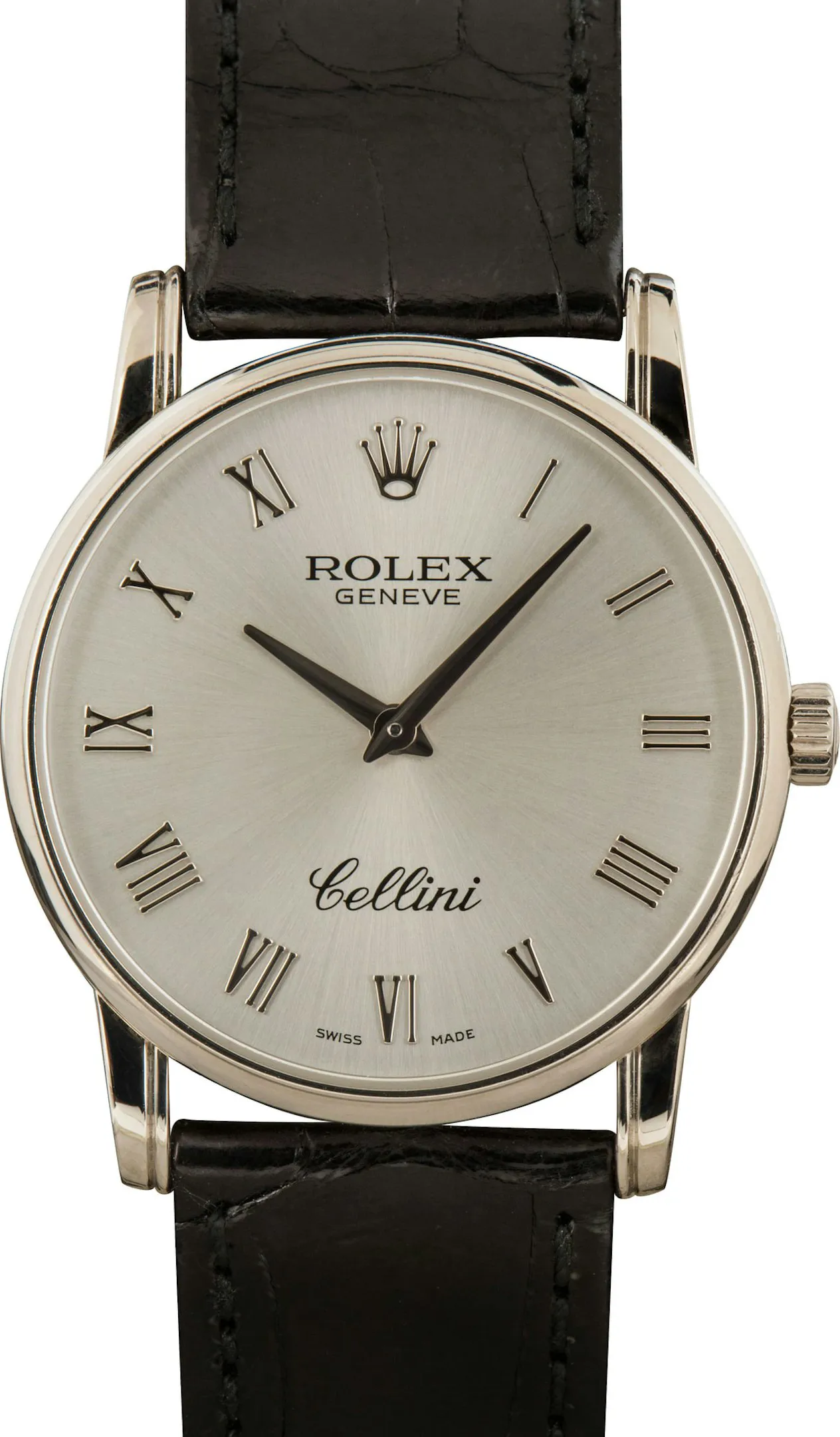 Rolex Cellini 5116 32mm White gold Silver