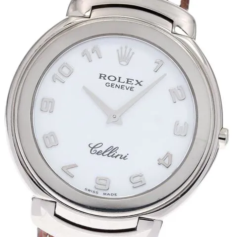 Rolex Cellini 6623 37mm Yellow gold White