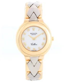 Rolex Cellini 6651 18k yellow gold White