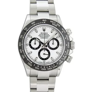 Rolex Daytona 116500 Ceramic and Stainless steel White